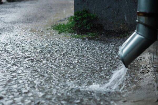 Bien assurer l’évacuation de l’eau de pluie