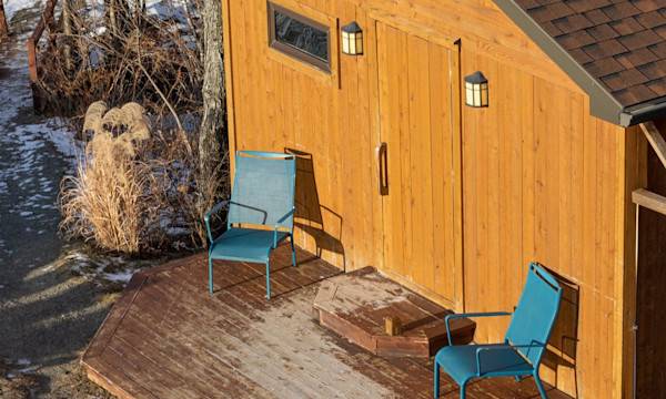 Aménagement intérieur d'une cabane en bois - © Veronique - stock.adobe.com