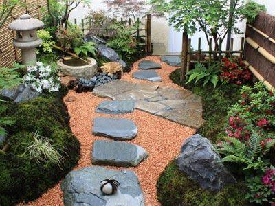 Un jardin japonais dans la région lyonnaise