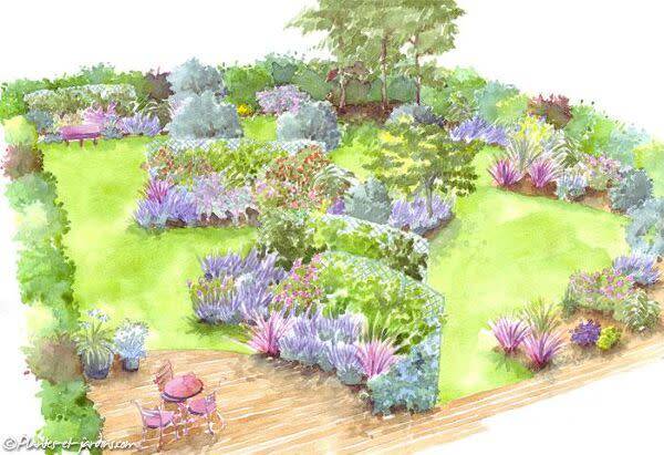 Le jardin des vents, créé pour maîtriser les vents dans le jardin