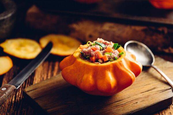 Soupe crémeuse à la courge