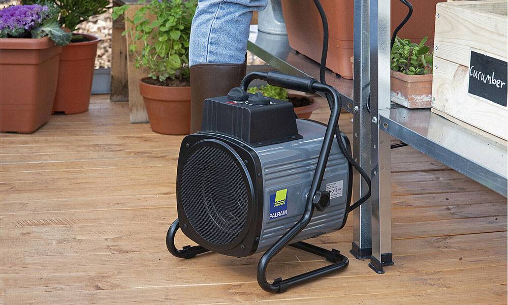 Palram Canopia - Chauffage ventilateur serre jardin IPX4 - 2400W