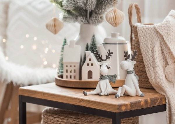 # Un sapin de Noël en bois est le meilleur support pour toutes les teintes naturelles, mais pas seulement ! © Юлия Клюева - stock.adobe.com
