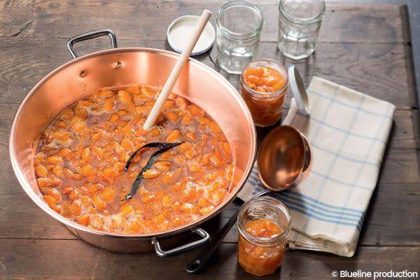 Confiture d'abricots à la vanille - © Blueline production