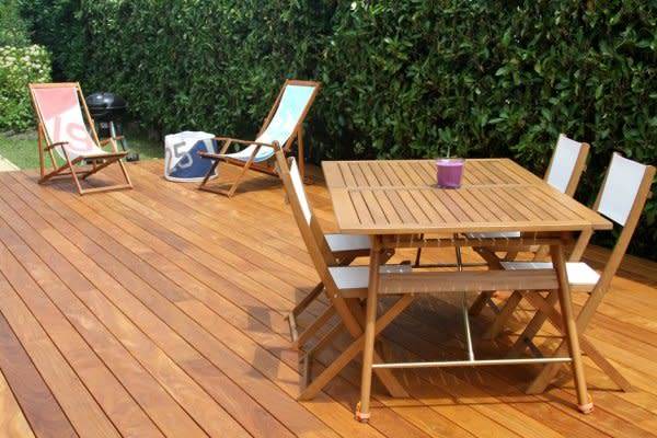 #Quel entretien pour le mobilier d'extérieur en acacia ? © papinou - stock.adobe.com