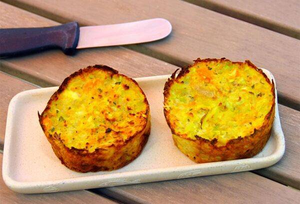 Petits flans de carottes