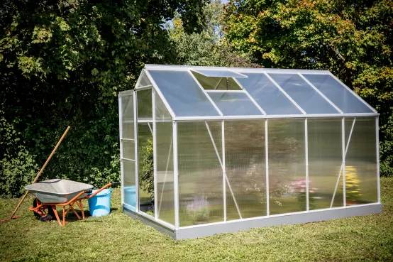 Choisir sa serre de jardin en polycarbonate - Serre jardin aluminium polycarbonate – HABRITA