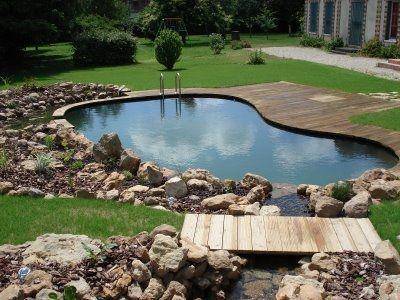 Une piscine naturelle de 30m²
