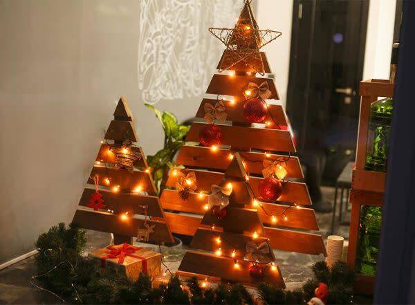Un sapin de Noël en bois à faire soi-même