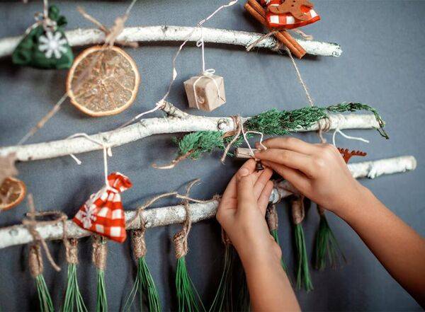 Des sapins de Noël “fait maison”