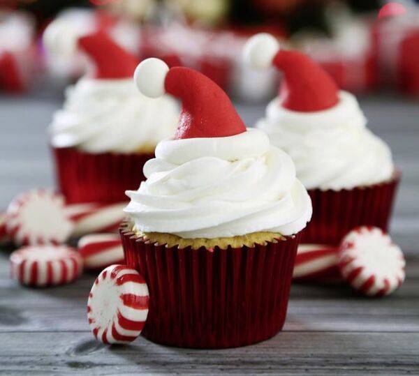 Cupcakes de noeël aux épices