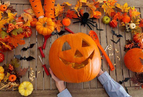 La citrouille d'Halloween