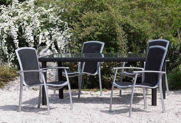 Le salon de jardin contemporain