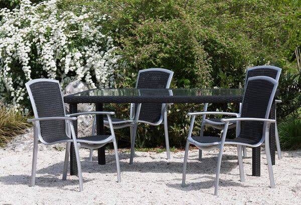 Le salon de jardin contemporain