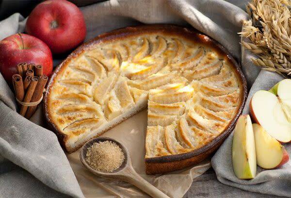 Tarte aux pommes normande