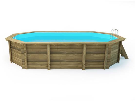 Piscine Bois " Palma 130 " - 7.57 X 4.07 X 1.31 M -habitat Et Jardin - Image 3