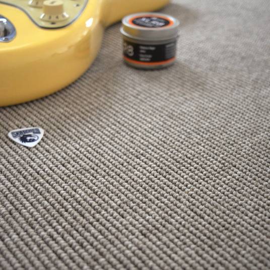 Decoweb - Tapis Tissé plat - Mahé silver - Ganse coton taupe - 140 x 200 cm - Decoweb - Image 5