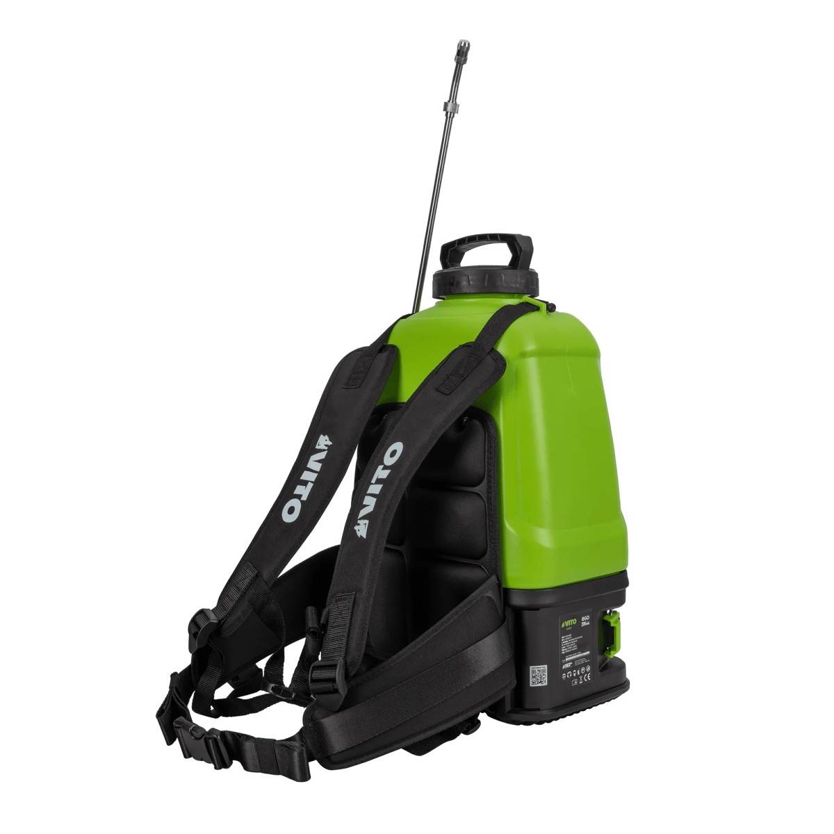 Pulvérisateur à Batterie 20V Batterie Lithium 3.0Ah + Chargeur Rapide Bac 16Litres VITO - Image 2