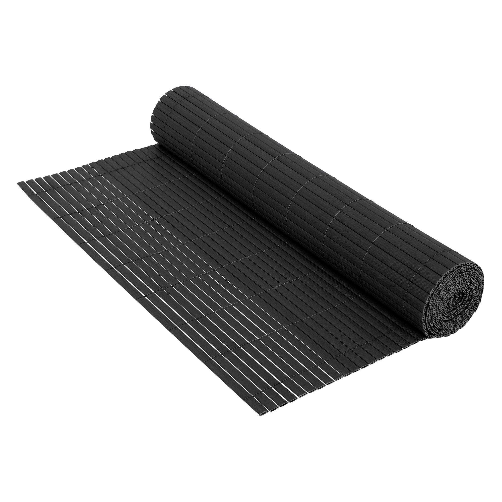 Ecd-Germany - Filet de protection visuelle de jardin natte en PVC 90x300 cm clôture - Image 1