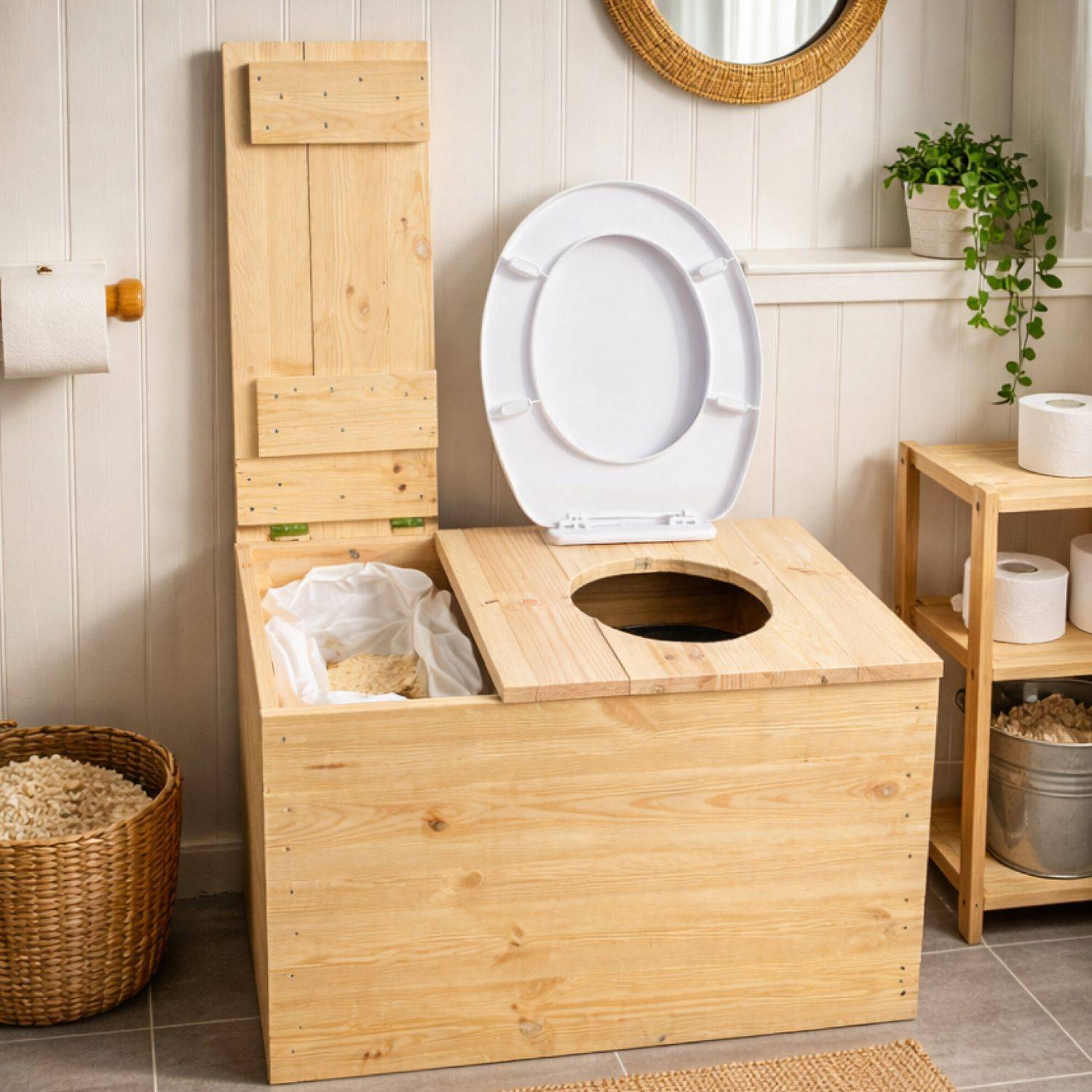 Toilette sèche d'intérieur Madeleine - Image 1
