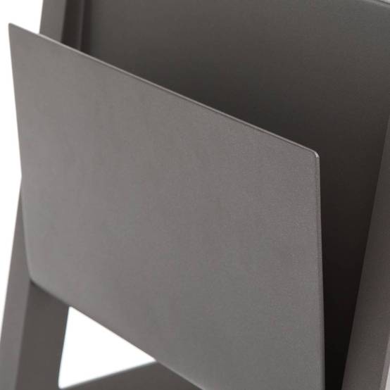 Hesperide - Table d appoint de jardin carrée "Allure" praline 55x45x55cm en aluminium traité époxy Hespéride - Image 4
