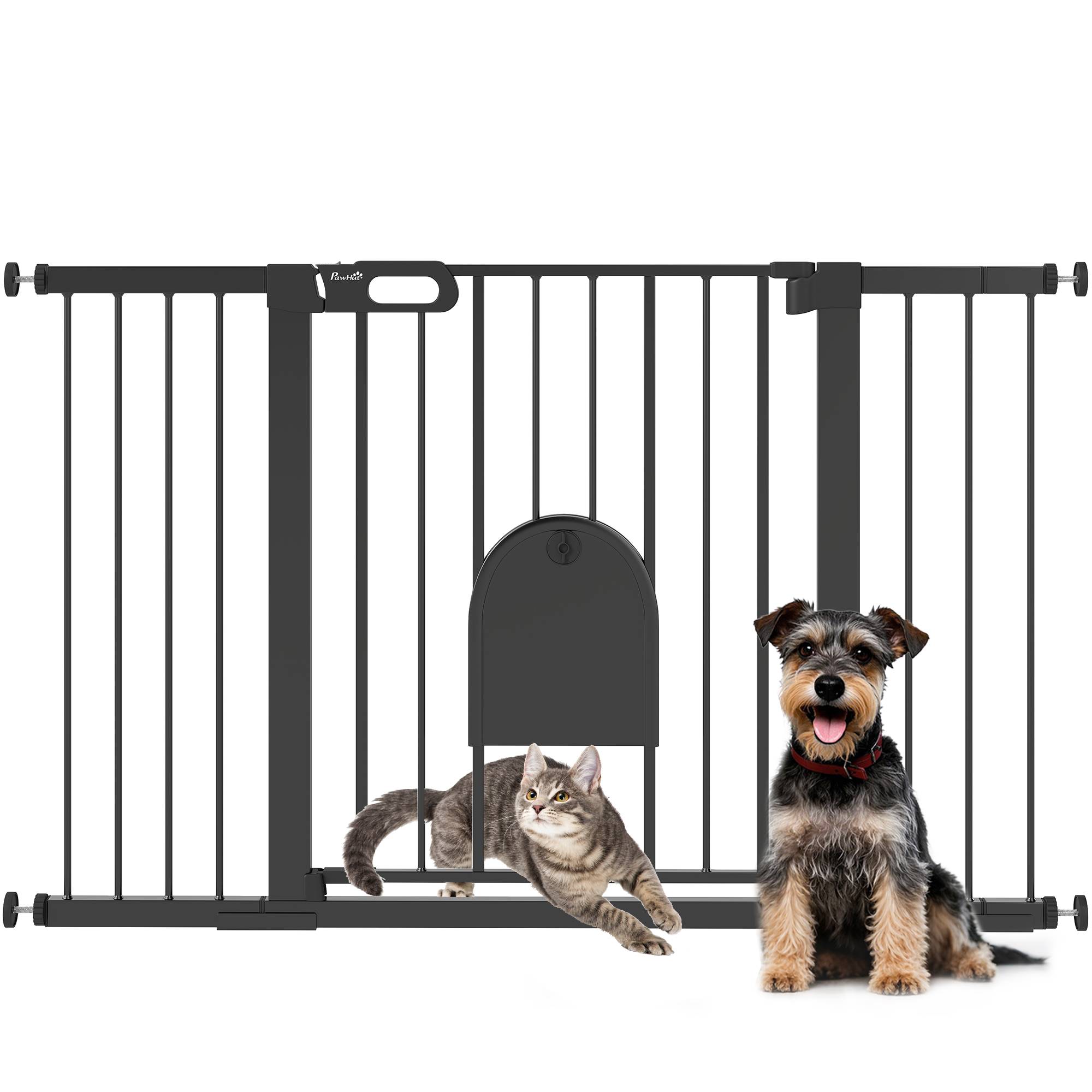 Sans Marque - Barrière de sécurité pour chien en acier - Image 1