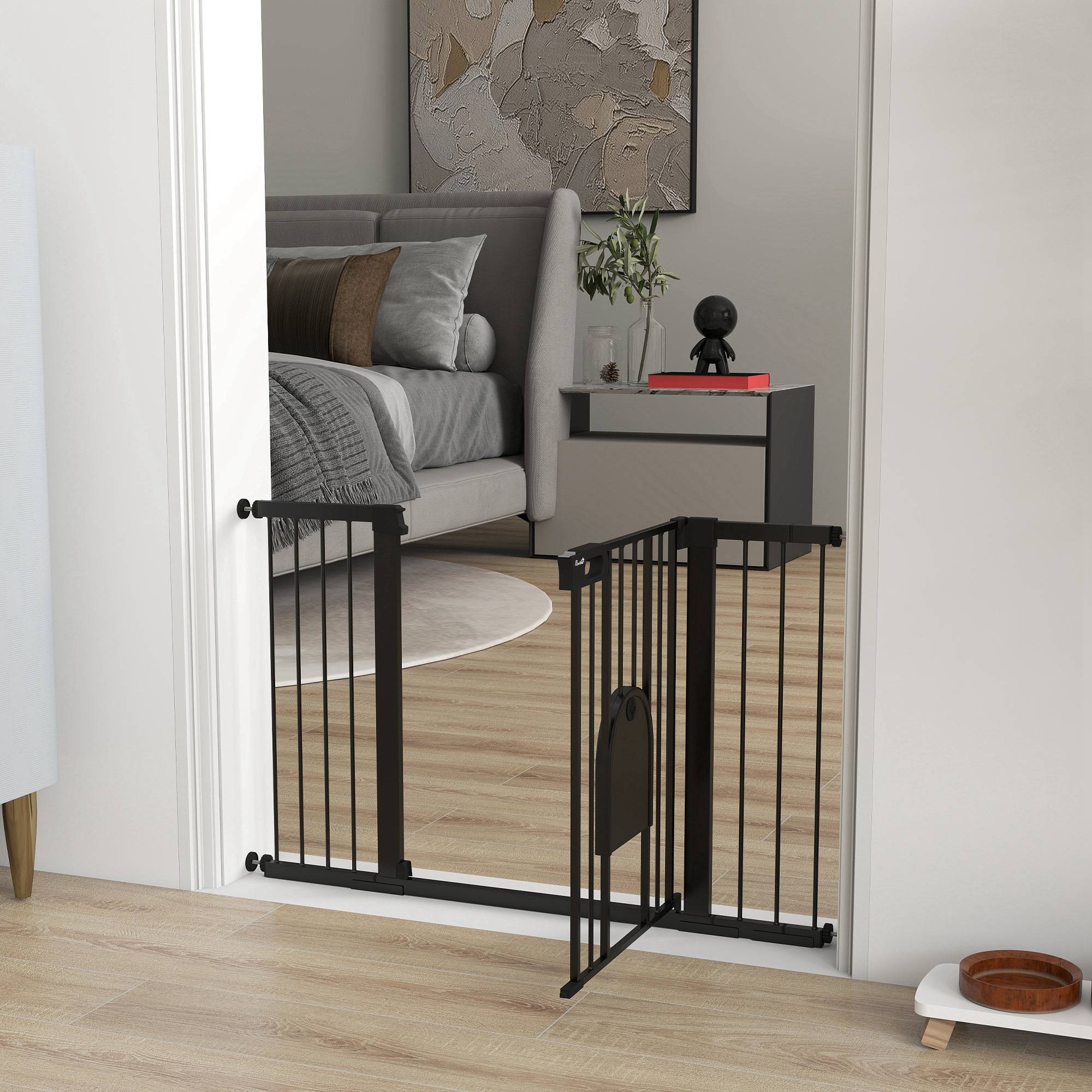 Sans Marque - Barrière de sécurité pour chien en acier - Image 10