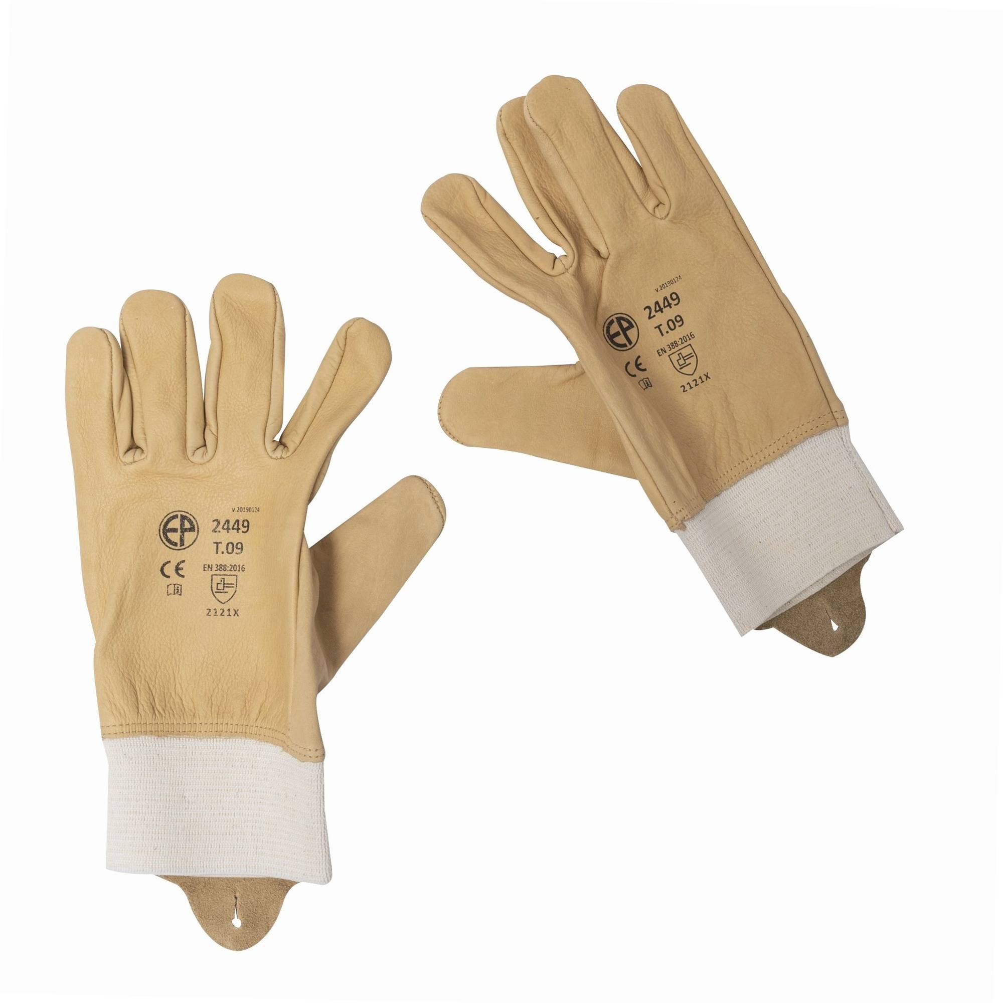 Gants fleur vachette hydrofuge, la paire - T 09 - Image 6
