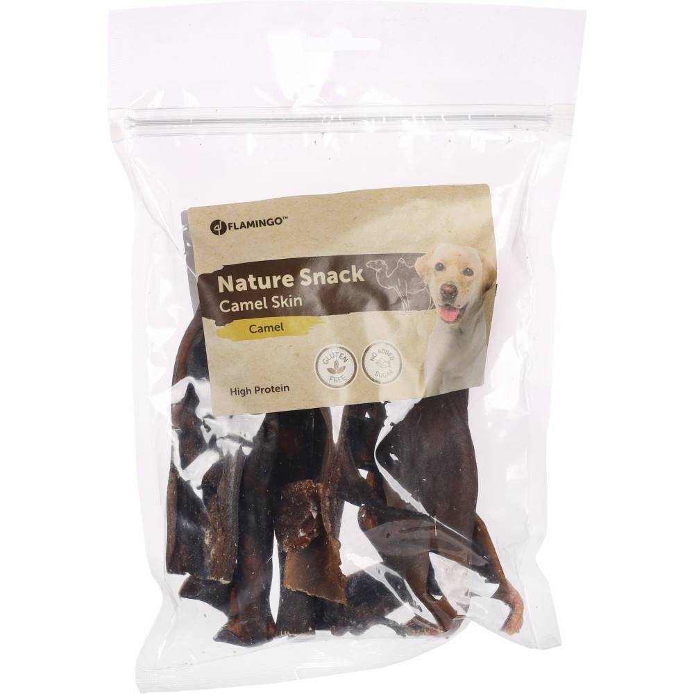 Flamingo - Flamingo - Friandises peau de chameau 200 g sans gluten sans sucre ajouté, pour chien - Image 3