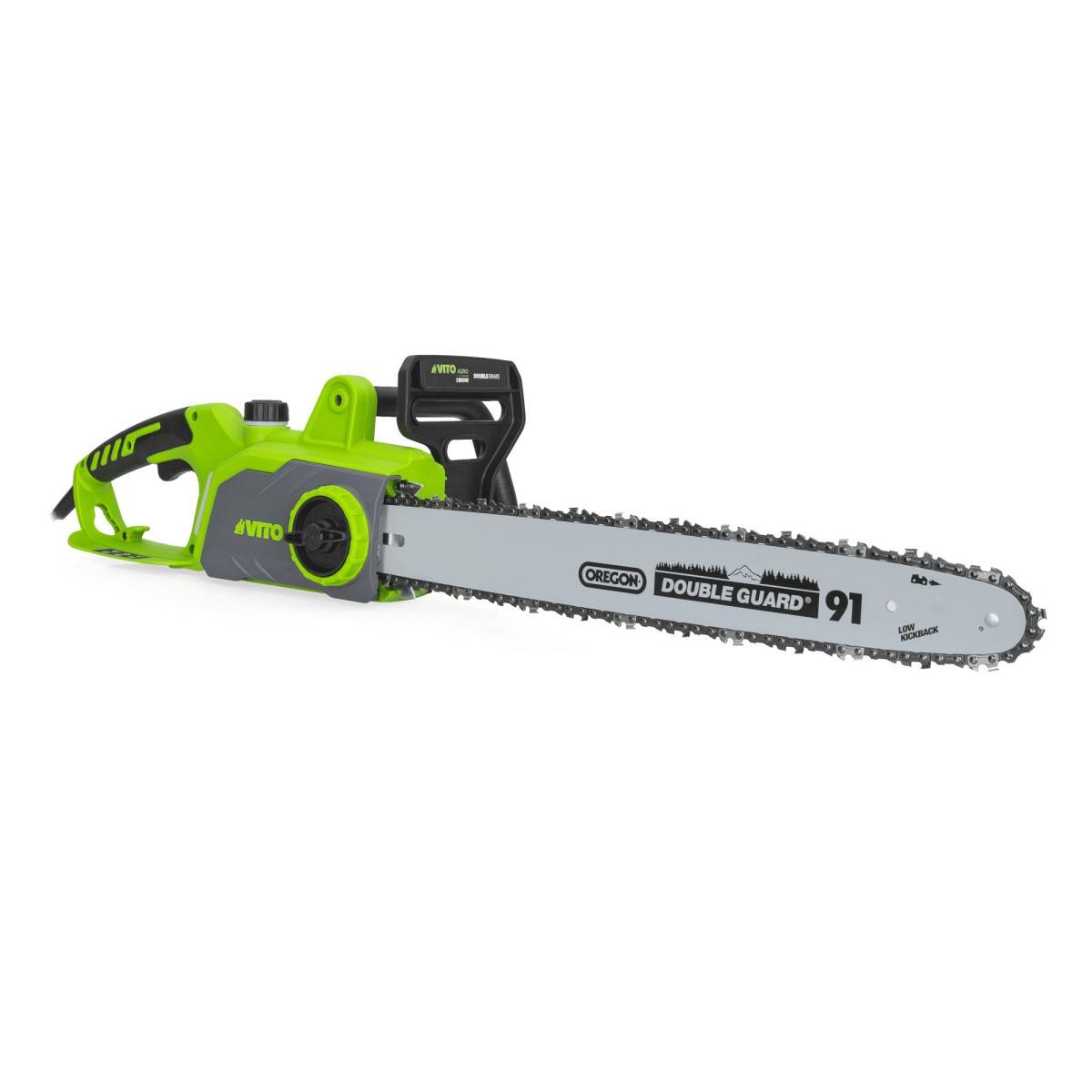 Tronçonneuse électrique 1800W avec Guide oregon 40CM Frein automatique VITO - Image 1