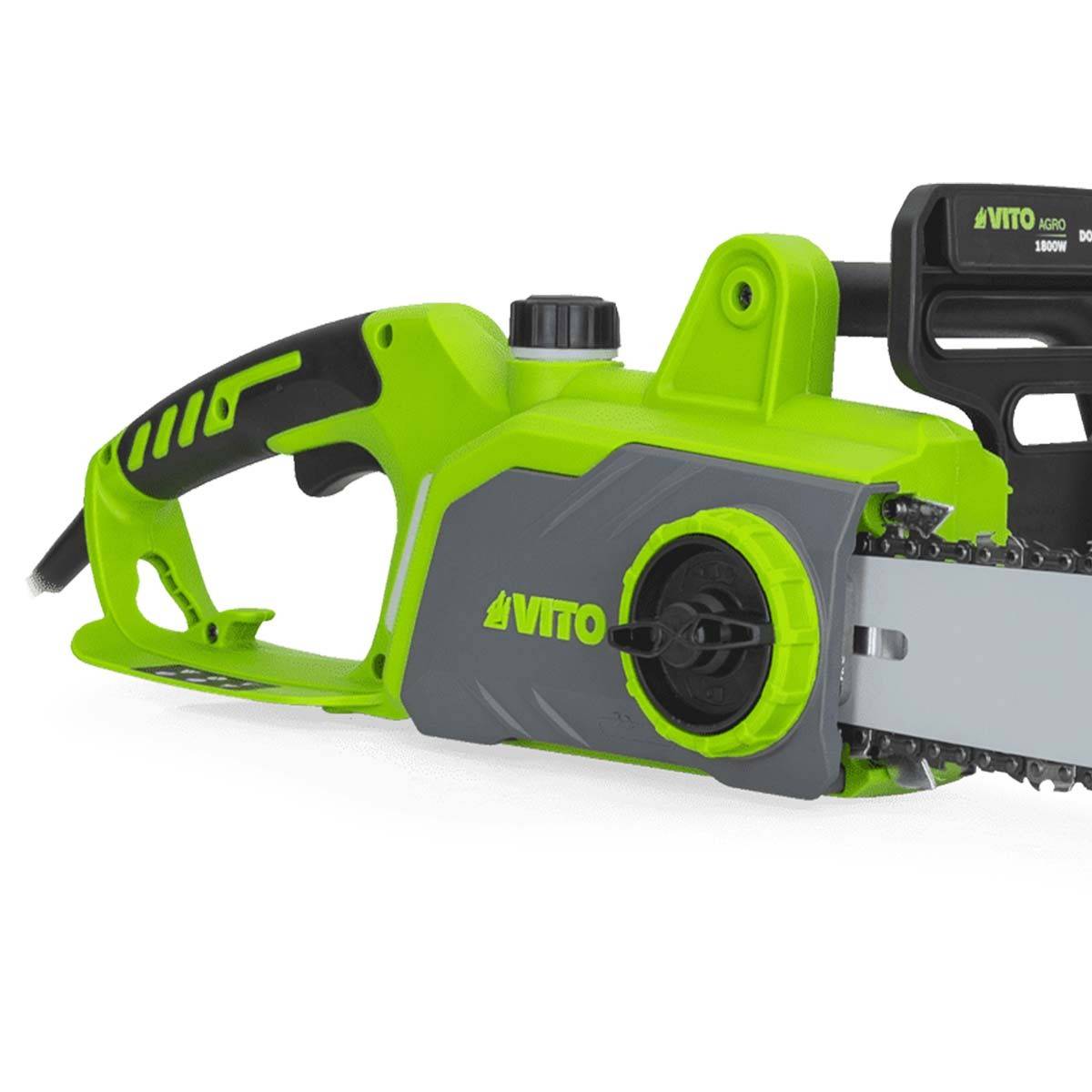 Tronçonneuse électrique 1800W avec Guide oregon 40CM Frein automatique VITO - Image 4
