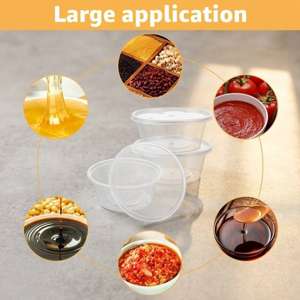 Pots sauce 200 ml, réutilisables - Image 6