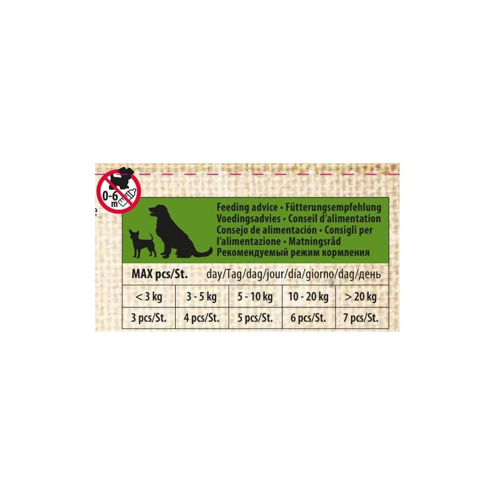 Friandise riz et agneau  haltère Hapki BBQ pour chien 150 g sans gluten. - Image 4