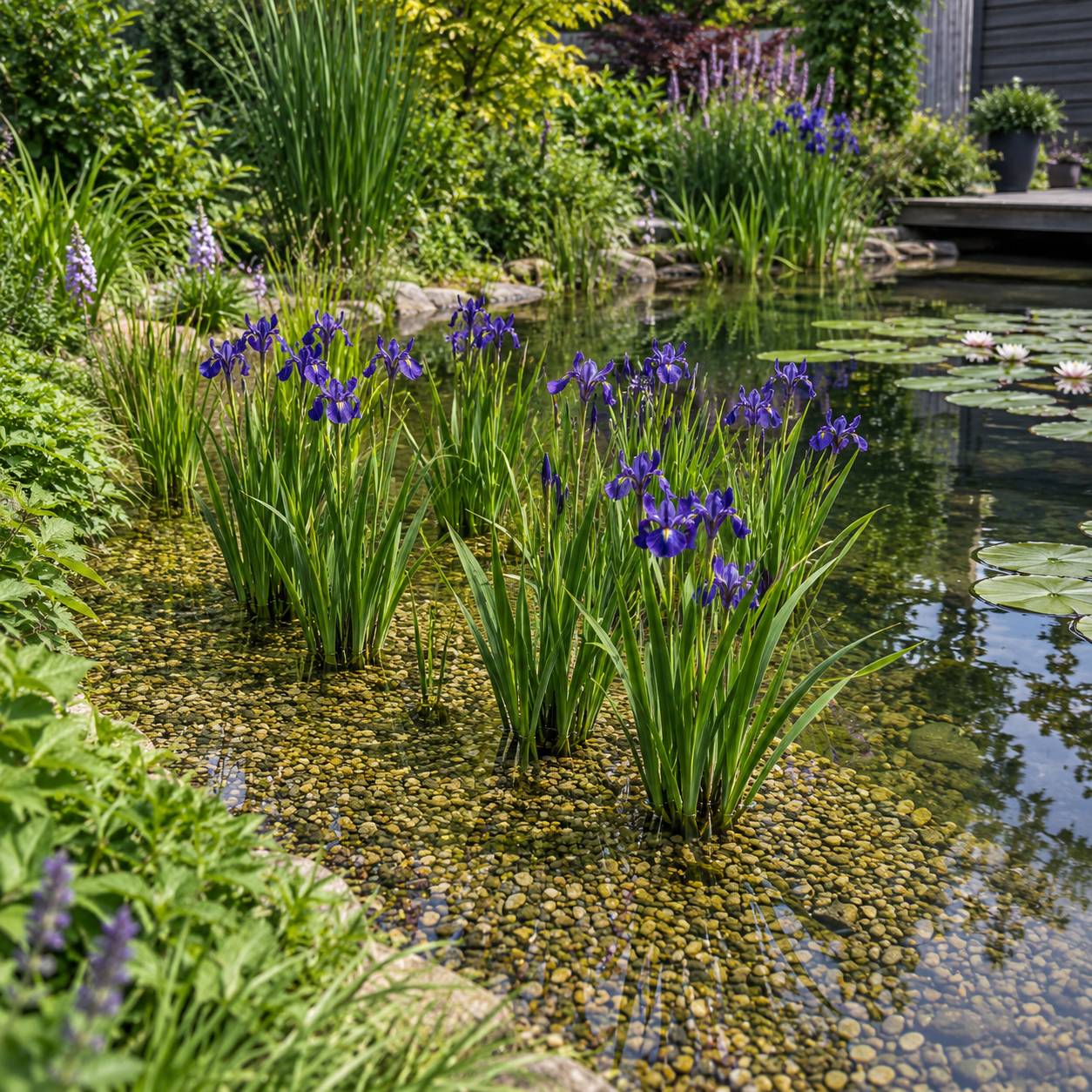 Iris bleu - Iris kaempferi - 12 plantes - Image 2