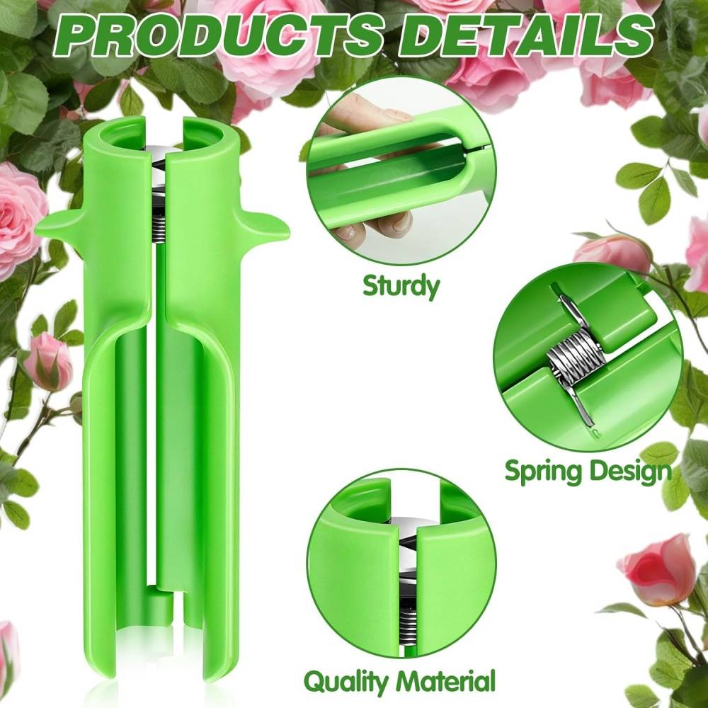 Lot de 2 outils à épines pour roses - ABS anti-rouille - 15 cm - Living123 - Image 2