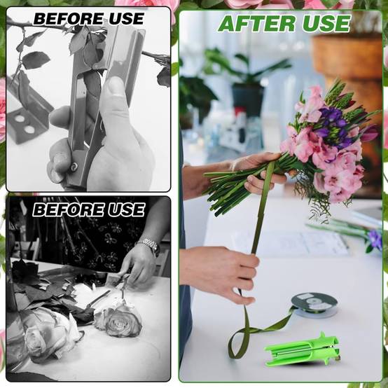 Lot de 2 outils à épines pour roses - ABS anti-rouille - 15 cm - Living123 - Image 4