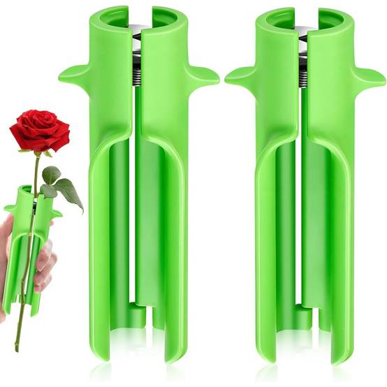 Lot de 2 outils à épines pour roses - ABS anti-rouille - 15 cm - Living123 - Image 1