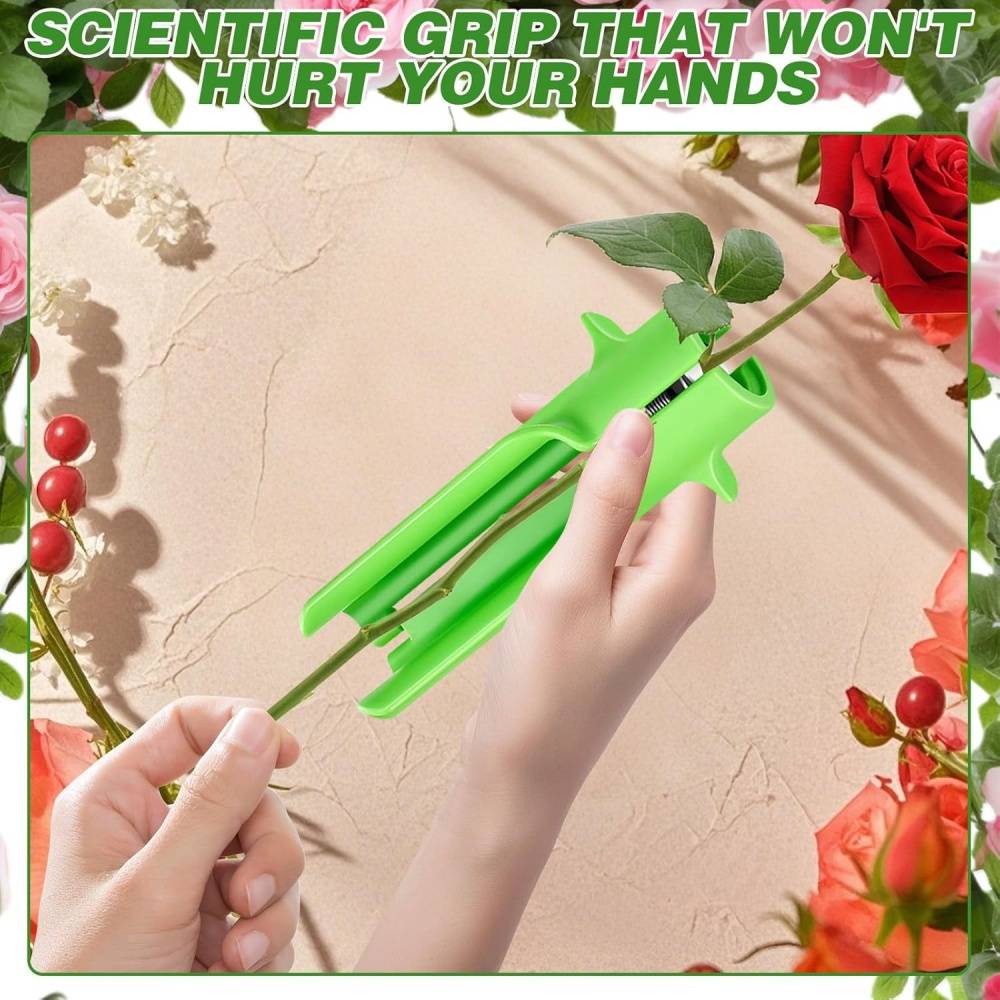 Lot de 2 outils à épines pour roses - ABS anti-rouille - 15 cm - Living123 - Image 3