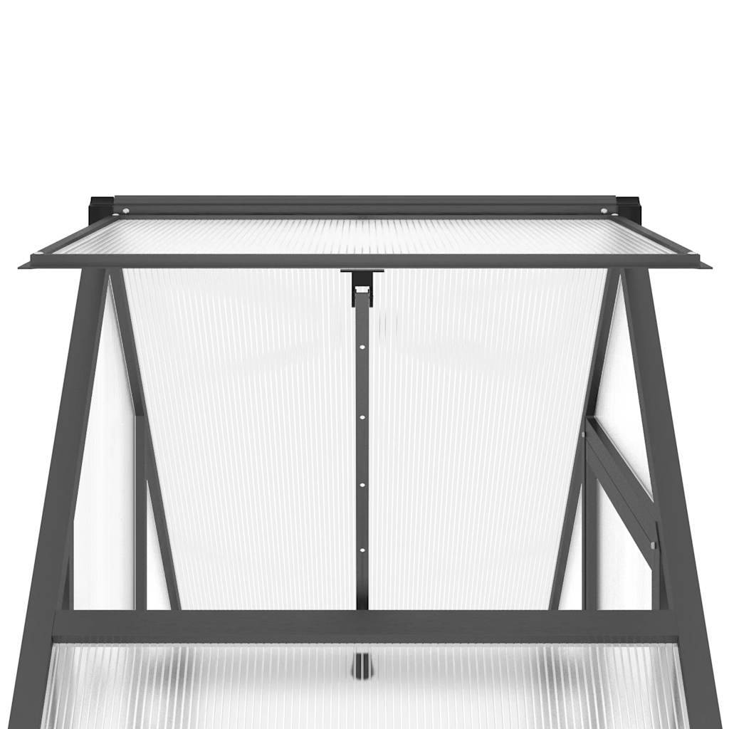 PANGIVO - Serre aluminium anthracite 169 x 58 x 195 cm - PANGIVO - Image 9