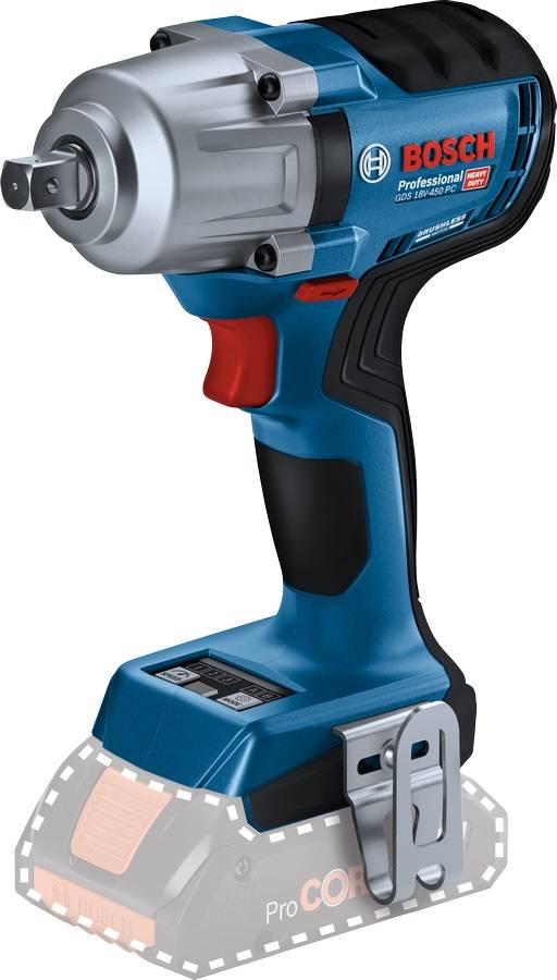 Bosch - Visseuse à chocs sans fil GDS 18V-450 PC BOSCH PRO - sans batterie ni chargeur - 06019K4101 - Image 2