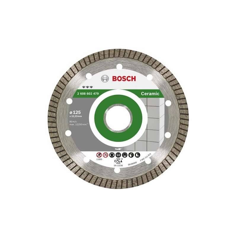 Bosch - Disque diamant BOSCH Pro 2608602479 Ø 125 mm Best Ceramic Extraclean Turbo Bosch