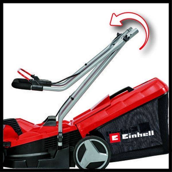 Einhell - Tondeuse à gazon sans fil GE-CM 18/33 Li - Largeur de coupe 33 cm - 5 niveaux de coupe - sans batterie Einhell - Image 3