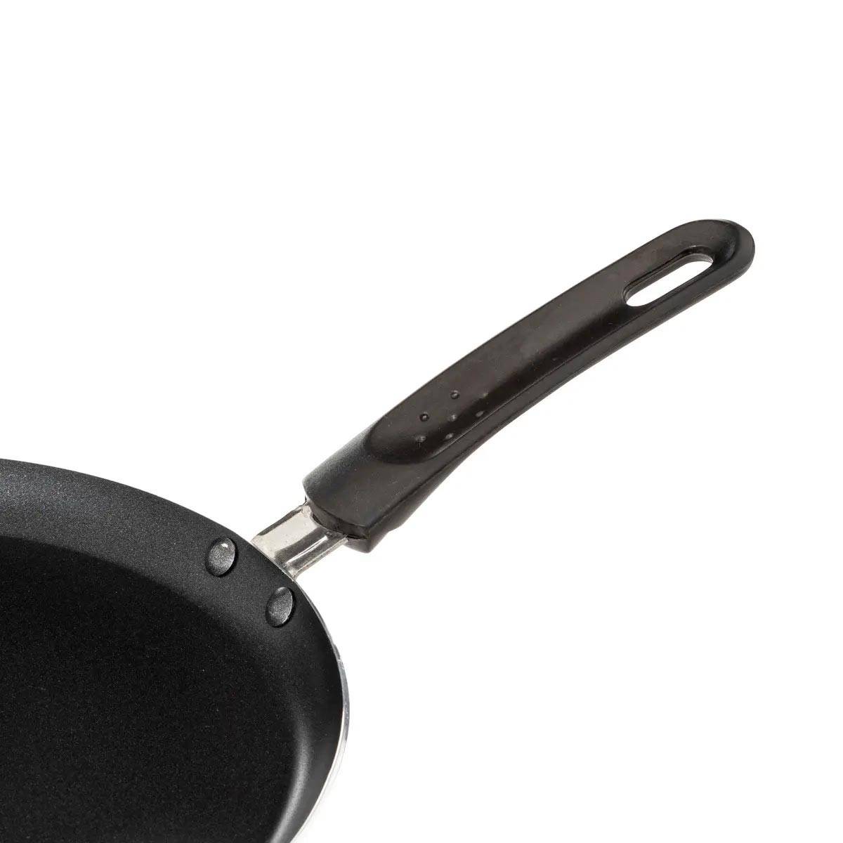 Poêle à Crêpes "Aluminium" 26cm Noir - Image 3