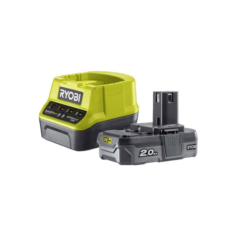 Ryobi - Pack batterie RYOBI 18V One+ 2.0Ah LithiumPlus - 1 chargeur rapide 2.0Ah RC18120-120