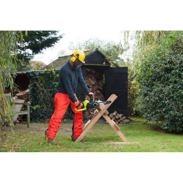 RYOBI - Tronçonneuse 18V ONE+ - Brushless- guide 30 cm - 10 m/s - tendeur sans outil - vendue sans batterie ni chargeur - OCS18 - Image 2