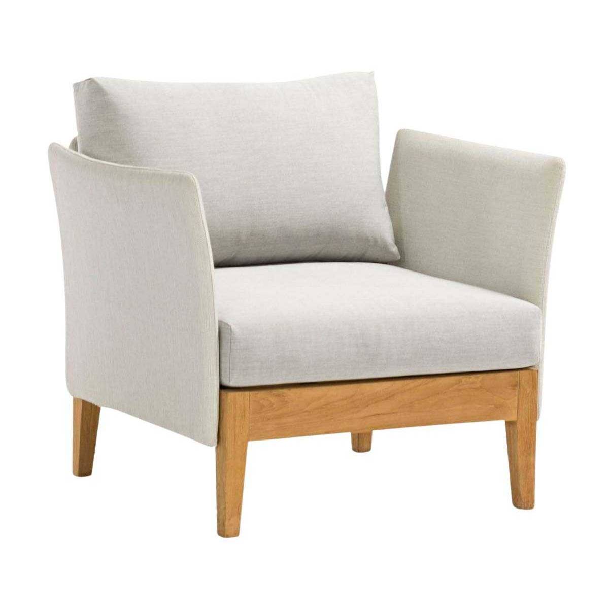 Fauteuil de jardin en aluminium et tissu Welcome - Image 1
