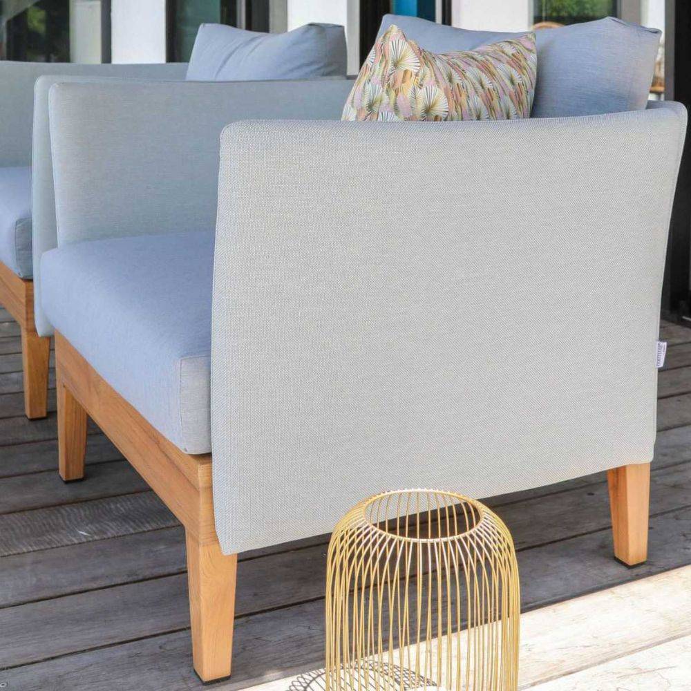 Fauteuil de jardin en aluminium et tissu Welcome - Image 3