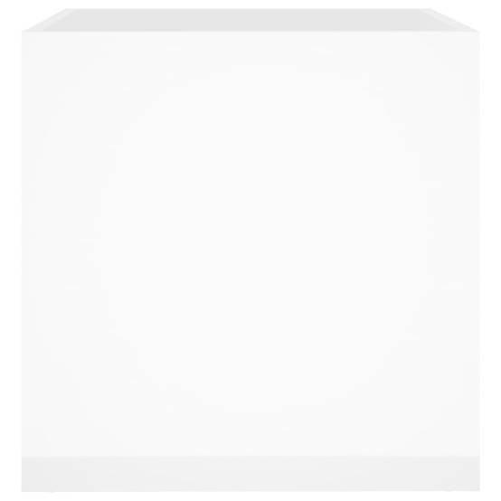 PANGIVO - Jardinière bois d'ingénierie blanc brillant 40 x 40 x 40 cm - PANGIVO - Image 6