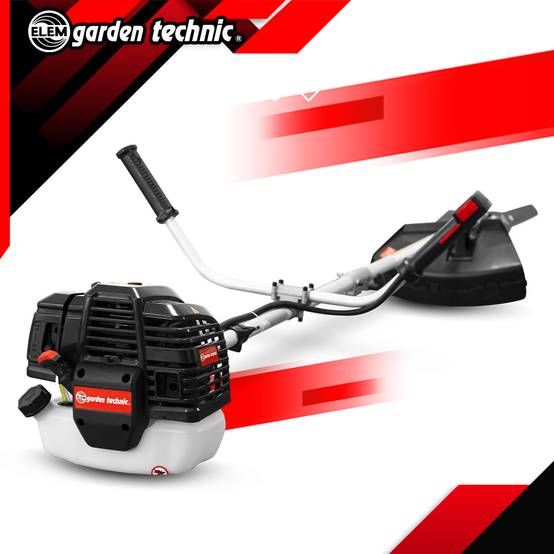 Elem Garden Technic - Débroussailleuse thermique 52 cm³ avec bobine, 3 lames et harnais – ELEM Garden Technic - Image 4