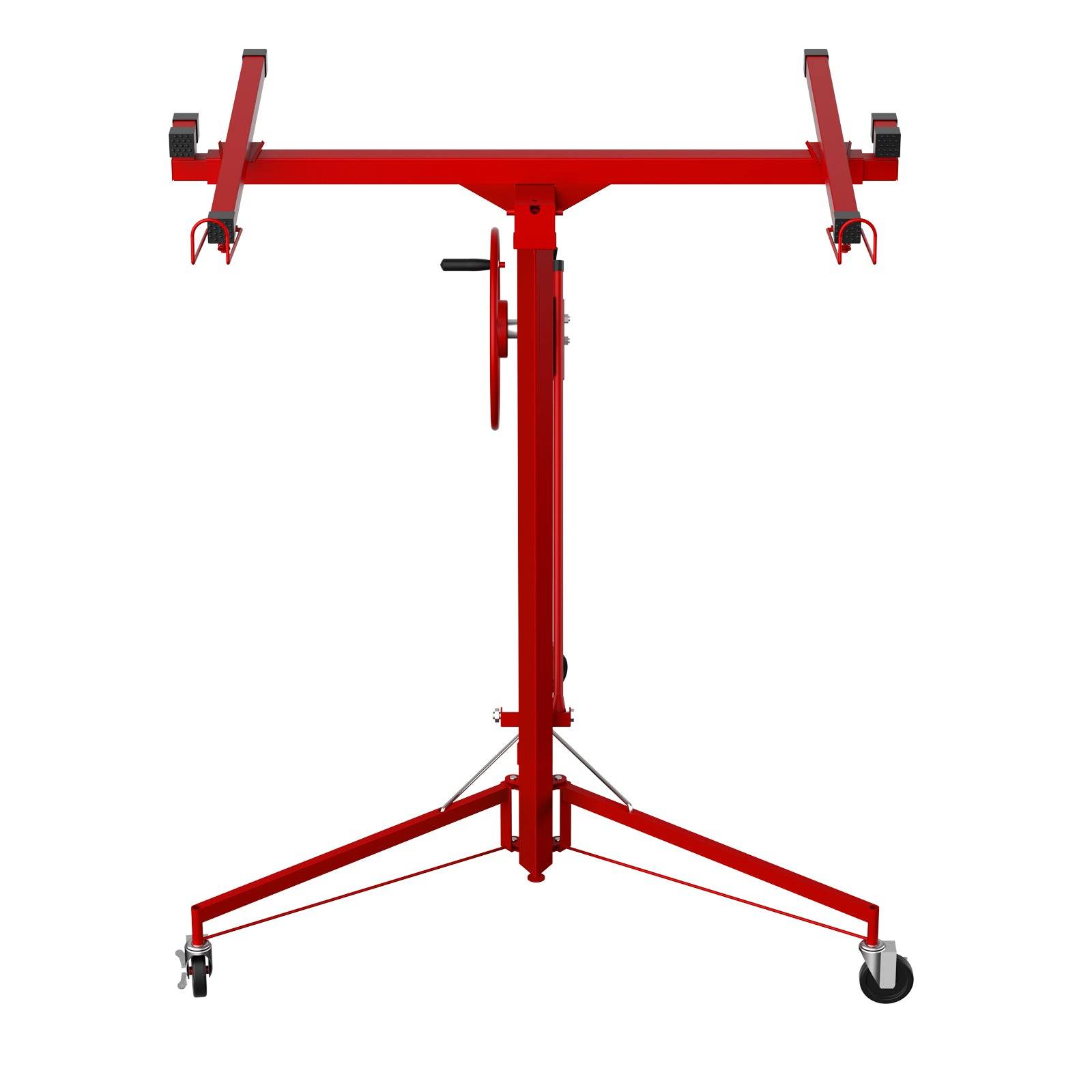 Lève-plaques XXL - Capacité 68kg, Hauteur Réglable 140-325cm,Rouge - Image 2